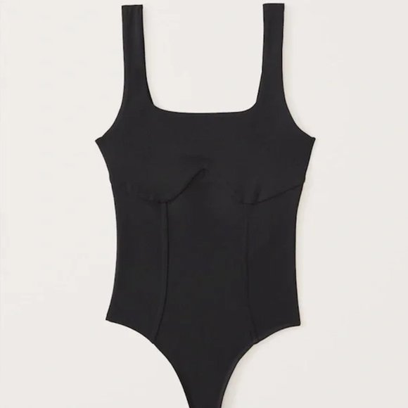 Abercrombie & Fitch Tops - A&F Double-Layered Seamless Fabric Corset Bodysuit